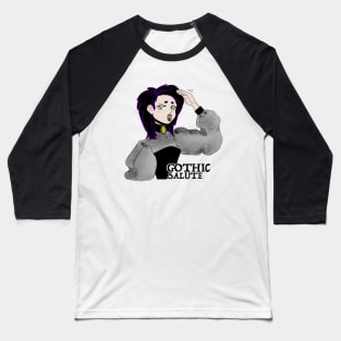 Goth Girlfriend Baseball T-Shirt